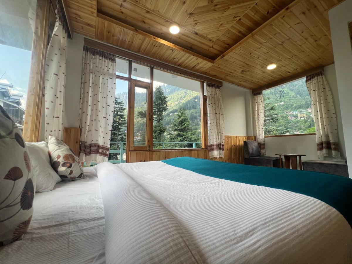 Hotel Mountain Majesty! Top-Rated Luxury Stay Amid Snowcapped Mountains With Balcony And Riverside Calm Manali (Himachal Pradesh) Exterior photo